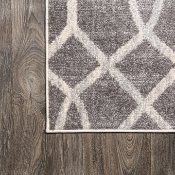 Asilah Ogee Fretwork Area Rug